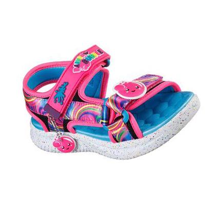 Dívčí Sandály Skechers Jumpsters - Splasherz Černé Viacfarebný | CZ_50450