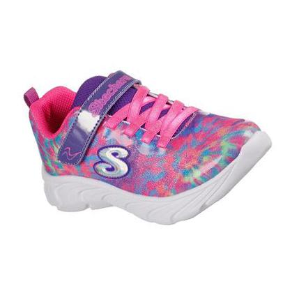 Dívčí Tenisky Skechers Dynamic Dash - Vivid Paint Fialové Viacfarebný | CZ_7445X