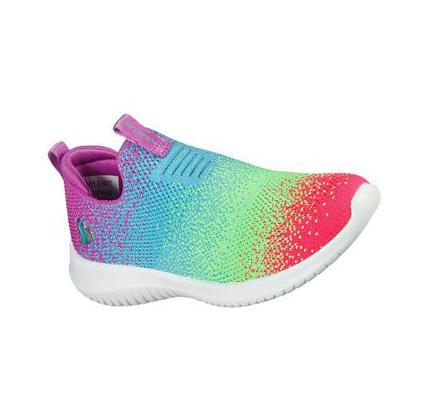 Dívčí Tenisky Skechers Ultra Flex - Color Perfect Fialové Viacfarebný | CZ_6645B