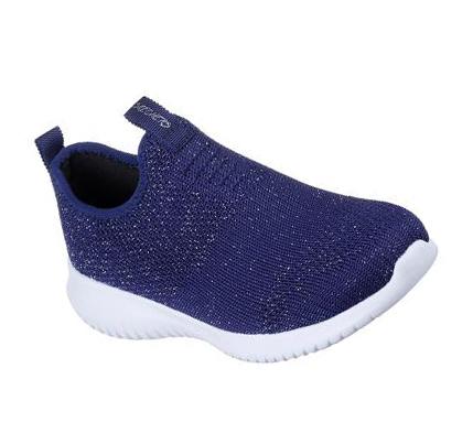 Dívčí Tenisky Skechers Ultra Flex - Splendid Sleeks Tmavě Blankyt | CZ_66958