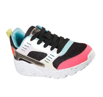 Dívčí Tenisky Skechers Uno Lite - Gen Cool Černé Viacfarebný | CZ_6395Q