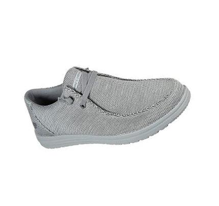 Pánské Boty Sebago Skechers Relaxed Fit: Melson - Remie Šedé | CZ_76813