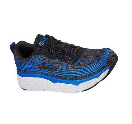 Pánské Běžecké Boty Skechers Max Cushioning Elite - Brilliant Černé Blankyt | CZ_6139P
