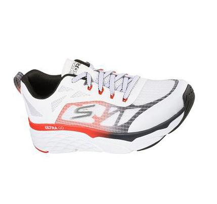 Pánské Běžecké Boty Skechers Max Cushioning Elite - Safeguard Bílé | CZ_6164K