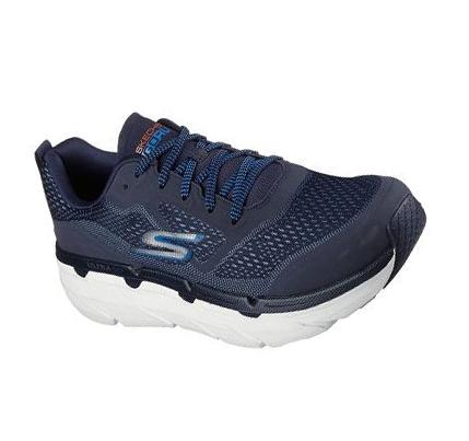 Pánské Běžecké Boty Skechers Max Cushioning Premier - Vantage Tmavě Blankyt | CZ_6314B