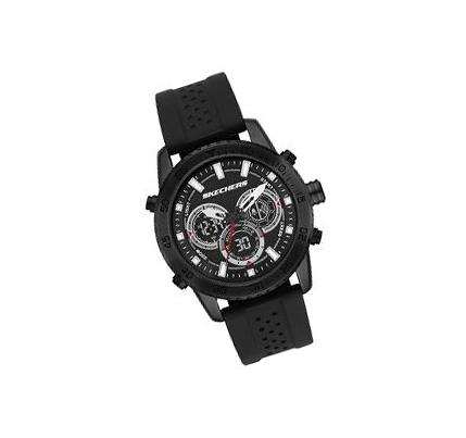 Pánské Hodinky Skechers Chronograf Černé | CZ_A375X