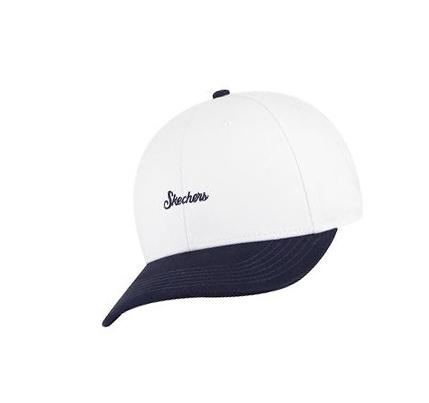 Pánské Klobouky Skechers Brushed Bílé Tmavě Blankyt | CZ_I6258