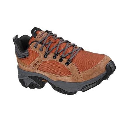 Pánské Oxfordky Skechers Arch Fit Phantom - Upshift Hnědé | CZ_A336B