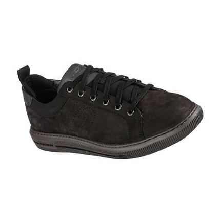Pánské Oxfordky Skechers Pertola - Ruston Černé | CZ_I161D