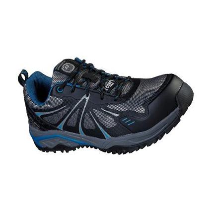 Pánské Oxfordky Skechers Pracovní: Azbar Comp Špicí Černé Blankyt | CZ_3061E