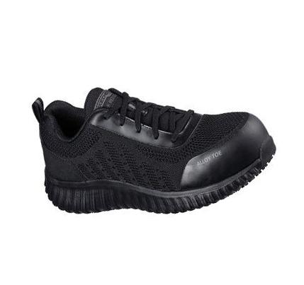 Pánské Oxfordky Skechers Pracovní: Cicades - Taolo ESD Alloy Špicí Černé | CZ_3311X