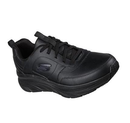 Pánské Oxfordky Skechers Pracovní: D'Lux Walker SR - Splendal Černé | CZ_A6113