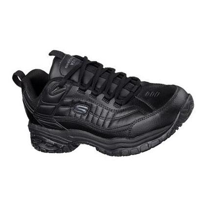 Pánské Oxfordky Skechers Pracovní: Soft Stride - Galley Černé | CZ_A7114