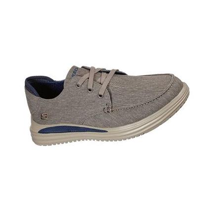 Pánské Oxfordky Skechers Proven - Forenzo Hnědožlutý | CZ_I336S