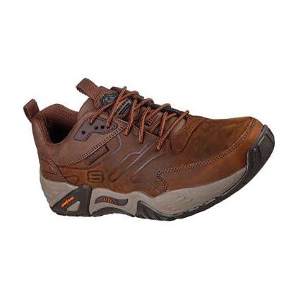 Pánské Oxfordky Skechers Relaxed Fit: Arch Fit Recon - Cadell Hnědé | CZ_I636A