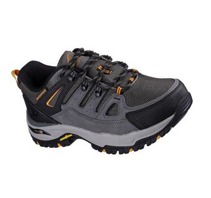 Pánské Oxfordky Skechers Relaxed Fit: Arch Fit Dawson - Argosa Šedé | CZ_I7865