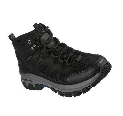 Pánské Oxfordky Skechers Relaxed Fit: Edgmont - Voxter Černé | CZ_3182S