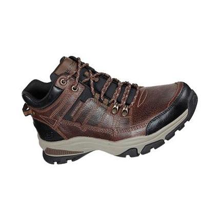 Pánské Oxfordky Skechers Relaxed Fit: Ralcon - Emil Čokolády | CZ_3143D