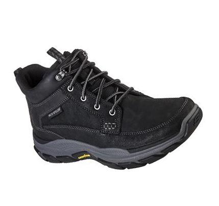 Pánské Oxfordky Skechers Relaxed Fit: Respected - Boswell Černé | CZ_3057B