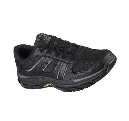 Pánské Oxfordky Skechers Relaxed Fit: Respected - Edgemere Černé | CZ_8068L
