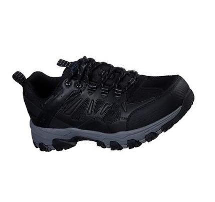 Pánské Oxfordky Skechers Relaxed Fit: Selmen - Enago Černé | CZ_A1110