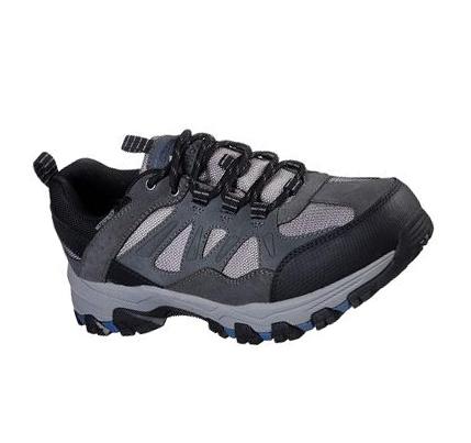 Pánské Oxfordky Skechers Relaxed Fit: Selmen - Enago Šedé | CZ_A161P