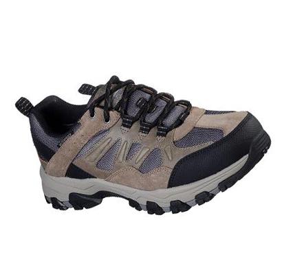 Pánské Oxfordky Skechers Relaxed Fit: Selmen - Enago Hnědé | CZ_A2110