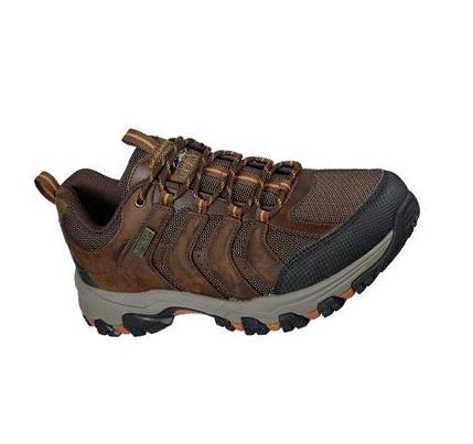 Pánské Oxfordky Skechers Relaxed Fit: Selmen - Lorago Hnědé | CZ_A236A
