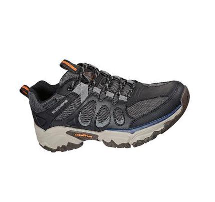 Pánské Oxfordky Skechers Relaxed Fit: Terraform - Selvin Černé | CZ_I9118
