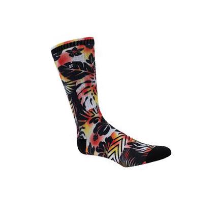Pánské Ponožky Skechers Aloha Tie-Dye Crew - 1 Pair Viacfarebný | CZ_I714A