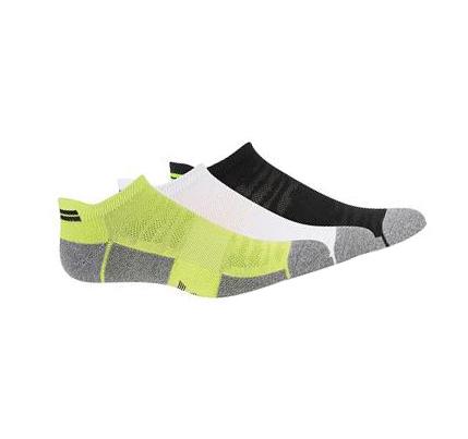 Pánské Ponožky Skechers Bamboo Low Cut - 3 Pack Žluté | CZ_A0393