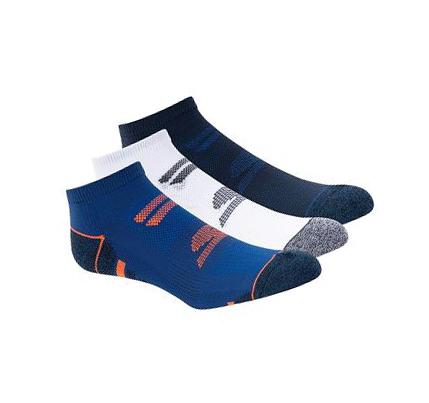 Pánské Ponožky Skechers Half Terry No Show - 3 Pack Tmavě Blankyt | CZ_I764B