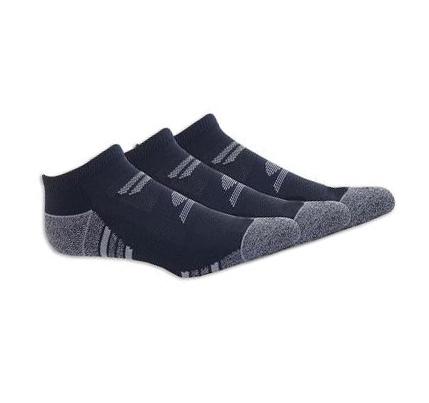 Pánské Ponožky Skechers Half Terry No Show - 3 Pack Černé | CZ_I7754