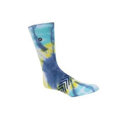 Pánské Ponožky Skechers Island Tie-Dye Crew - 1 Pack Viacfarebný | CZ_I712B