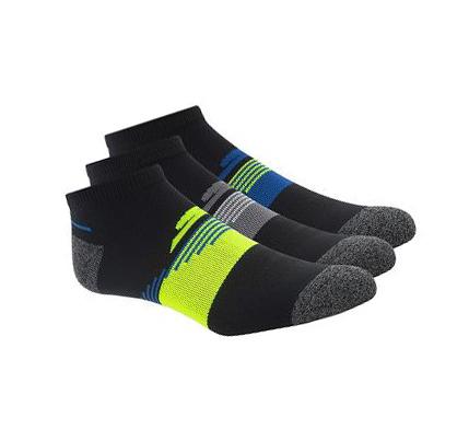 Pánské Ponožky Skechers Low Cut Ankle - 3 Pack Černé | CZ_I939B