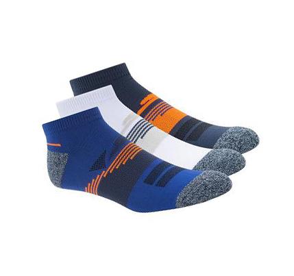 Pánské Ponožky Skechers Low Cut Ankle - 3 Pack Blankyt | CZ_I950A
