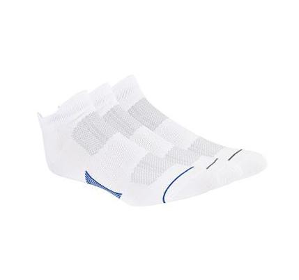 Pánské Ponožky Skechers Low Cut Mesh Top Performance - 3 Pack Bílé | CZ_I9620