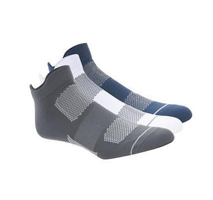 Pánské Ponožky Skechers Low Cut Mesh Top Performance - 3 Pack Šedé | CZ_I964L