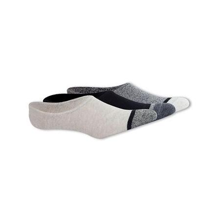 Pánské Ponožky Skechers No Show Liner - 3 Pack Viacfarebný | CZ_A062L