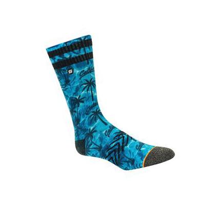 Pánské Ponožky Skechers Palm Pool - 1 Pack Blankyt | CZ_I664A
