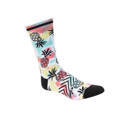 Pánské Ponožky Skechers Pine Tie-Dye Crew - 1 Pair Viacfarebný | CZ_I700S