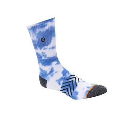 Pánské Ponožky Skechers Skechers 1 Pack Tie Dye Crew Blankyt | CZ_I6753