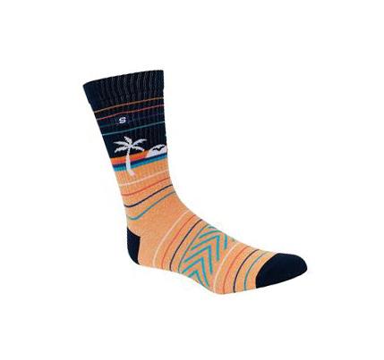 Pánské Ponožky Skechers Sunset Crew - 1 Pair Viacfarebný | CZ_I725X