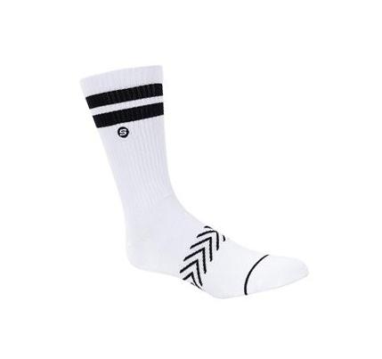 Pánské Ponožky Skechers Varsity Crew - 1 Pair Bílé | CZ_I737G