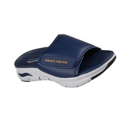 Pánské Sandály Skechers Arch Fit - Day Trip Tmavě Blankyt | CZ_64080