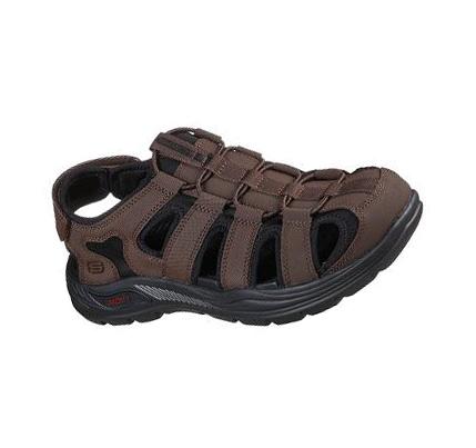 Pánské Sandály Skechers Arch Fit Motley SD - Verlander Čokolády | CZ_6083Q