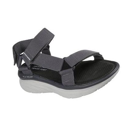 Pánské Sandály Skechers D'Lux Walker Šedé | CZ_6558L