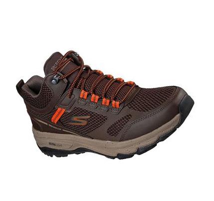 Pánské Trailové Běžecké Boty Skechers GOrun Altitude - Element Hnědé Oranžové | CZ_4387E