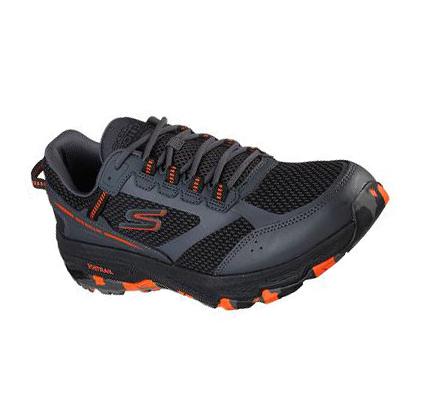Pánské Trailové Běžecké Boty Skechers GOrun Trailové Altitude - Marble Rock Šedé Oranžové | CZ_4400L