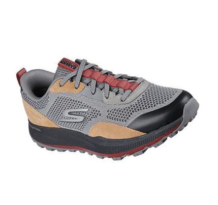 Pánské Trailové Běžecké Boty Skechers GO RUN Pulse Šedé Černé | CZ_45378